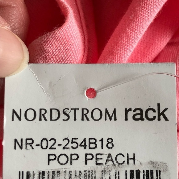 Sundry Heart Design Short Sleeve T-Shirt Pop Peach Size Medium - Picture 5 of 7